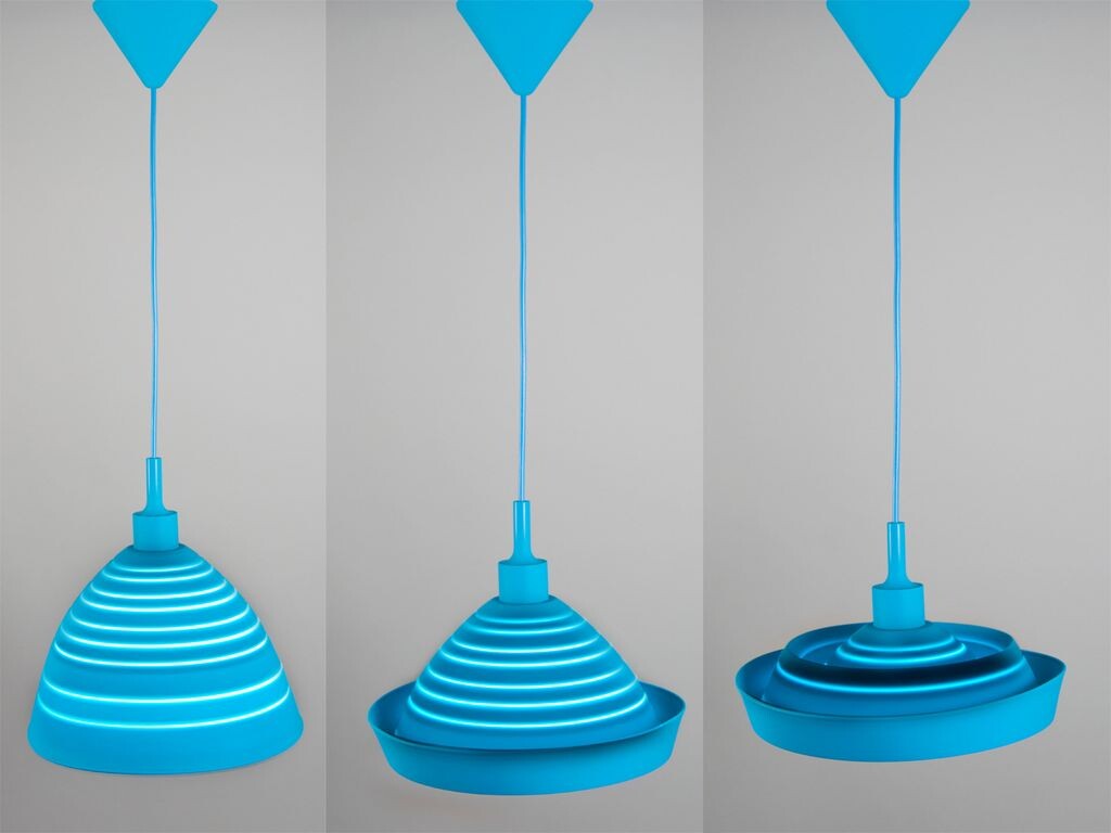 

Подвесной светильник Silly blue Ranex 6000.580 силиконовая лампа синий