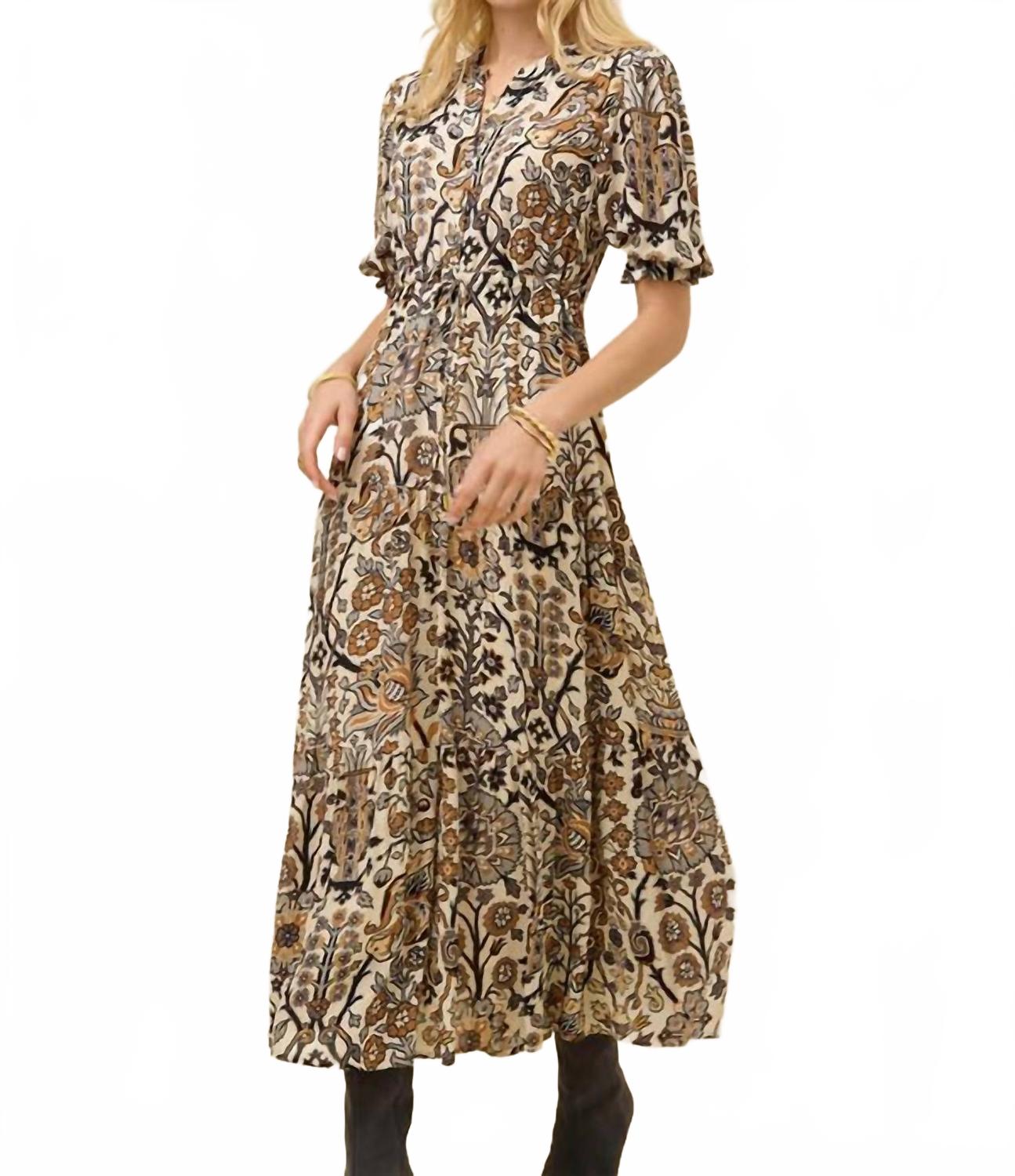 

Платье миди Lynette в цвете Guerard Estate Cream Spartina 448, Guerard Estate Cream