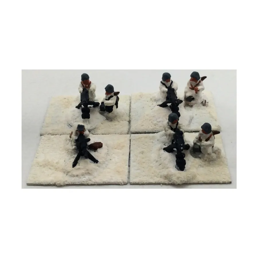 

Финские HMG-войска №1 времен Второй мировой войны, Miscellaneous Historical Miniatures - Loose Miniatures (10mm) (Unidentifiable Manufacturer)