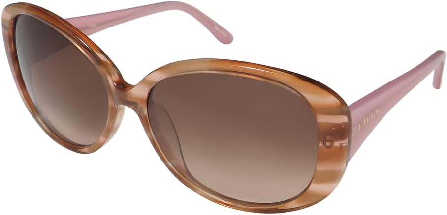 

Солнцезащитные очки Isaac Mizrahi 30225, женские/дамские, увеличенного размера, в полной оправе, с 100% защитой от UVA и UVB лучей (56-15-140, коричневый/розовый), Brown / Pink