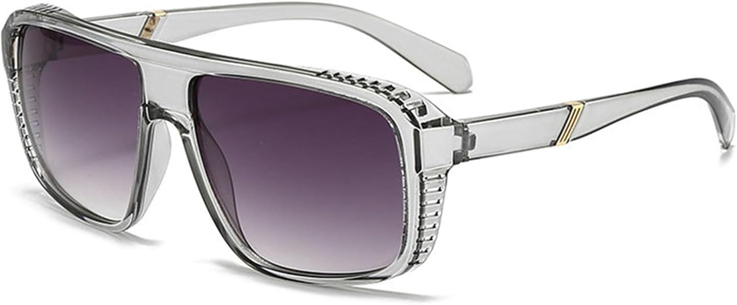 

Солнцезащитные очки COTIA в стиле ретро, ​​квадратной формы, для женщин и мужчин, увеличенного размера, модные, в стиле «пилот», классические солнцезащитные очки, Grey