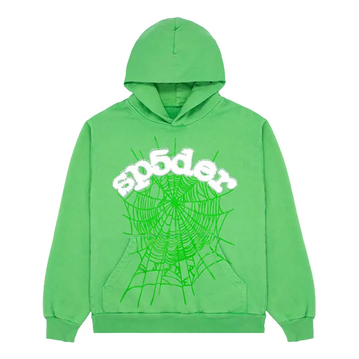 

Худи Sp5der Web Hoodie 'Slime Green', зеленый