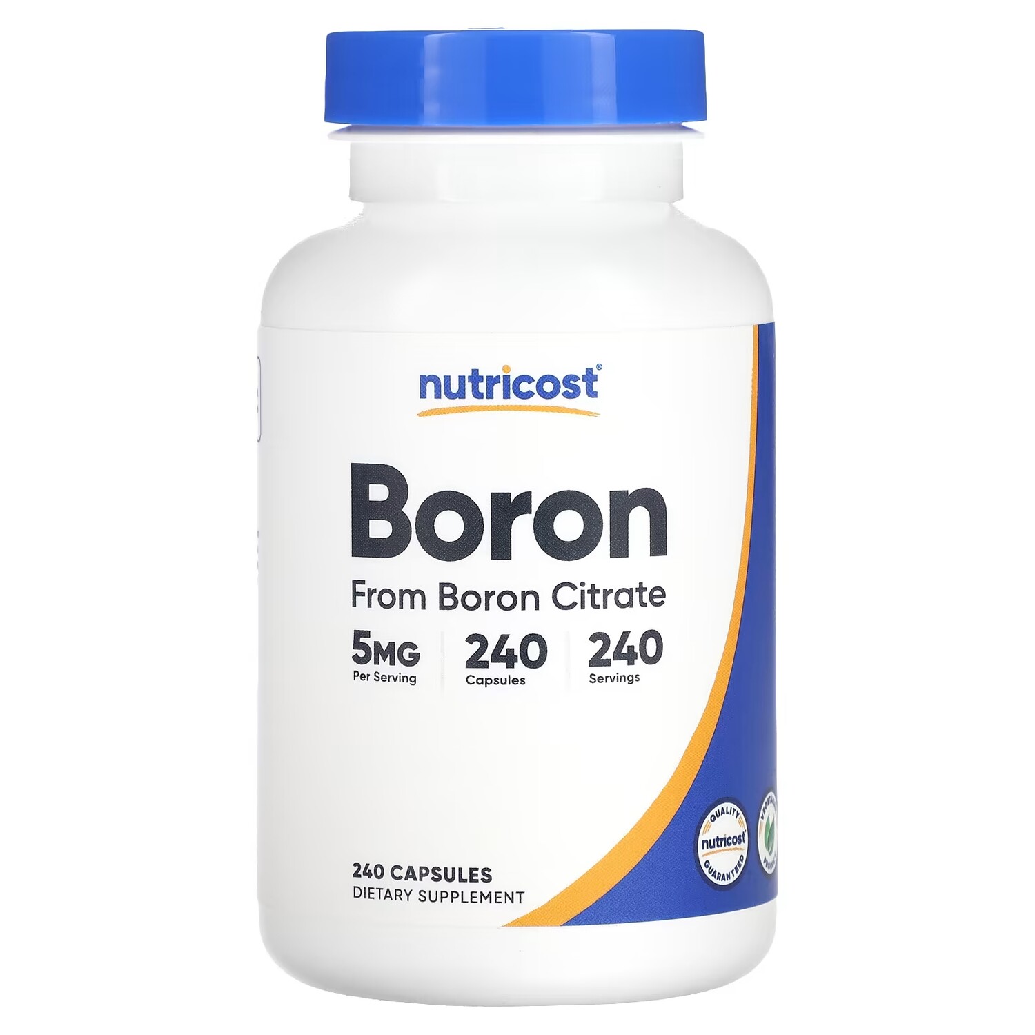 

Бор Nutricost 5 мг, 240 капсул
