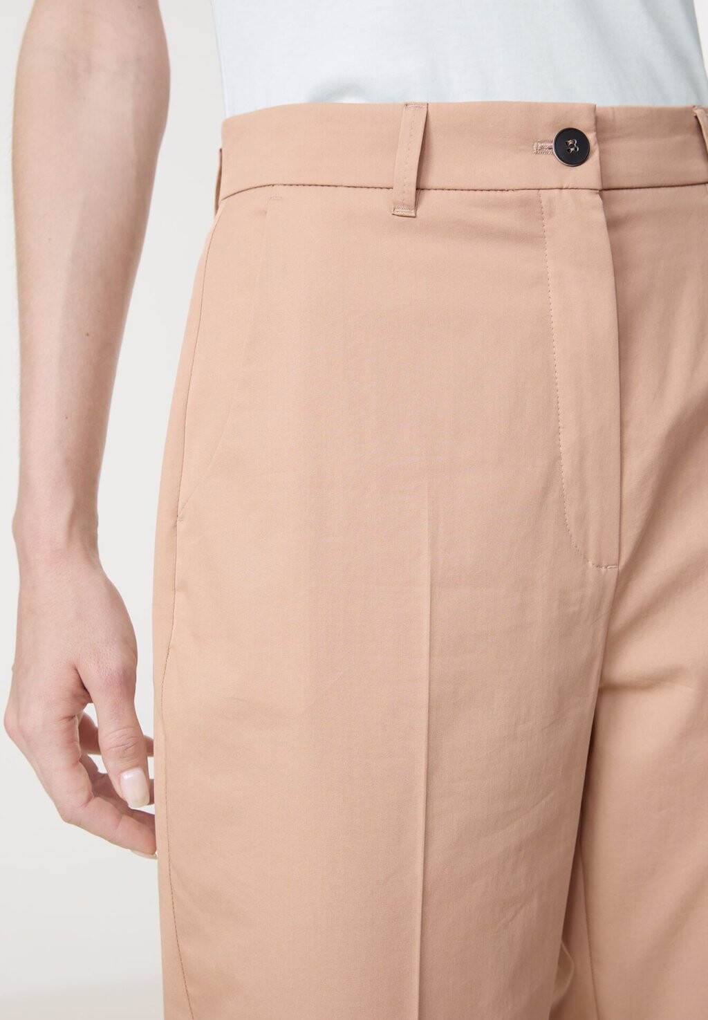 

Брюки ELEGANTE KIR STY CITYSTYLE Gerry Weber, бежевый