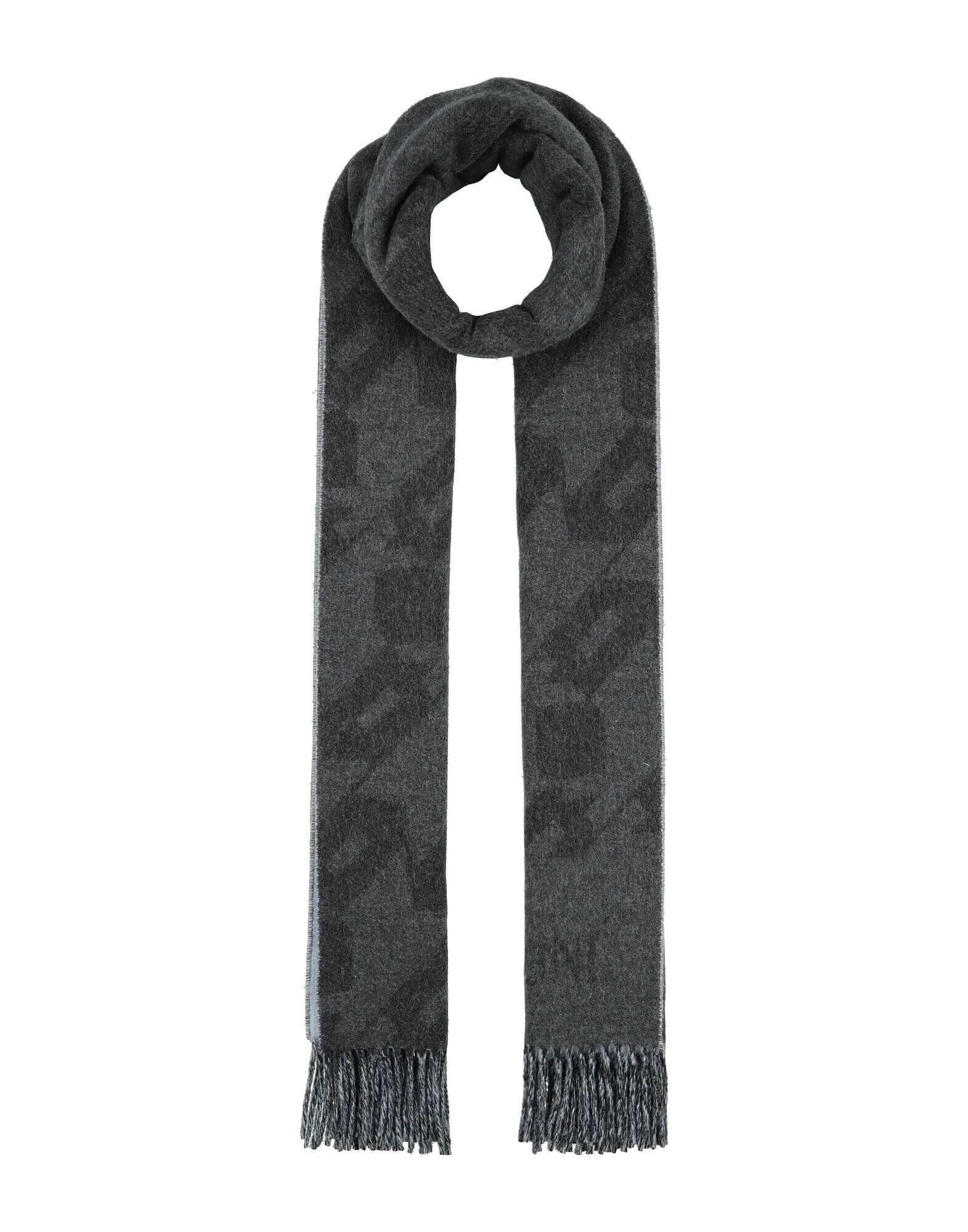 

Шарф Maison Kitsuné, угольно-серый