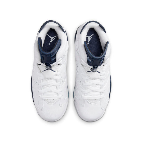 Кроссовки 6 ретро Air Jordan, белый — фото 4