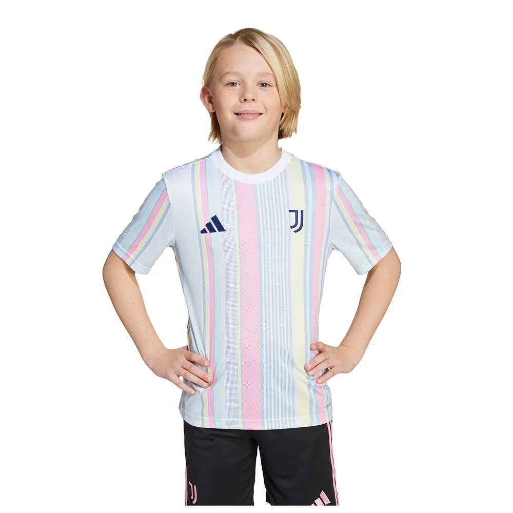 

Футболка с коротким рукавом adidas Juventus 25/26 pre match junior, белый