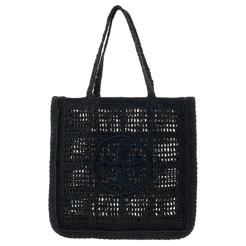 

TORY BURCH Сумка-шоппер Ella Raffia, сумка-шоппер, дамская сумочка, сумка через плечо, черная, женская