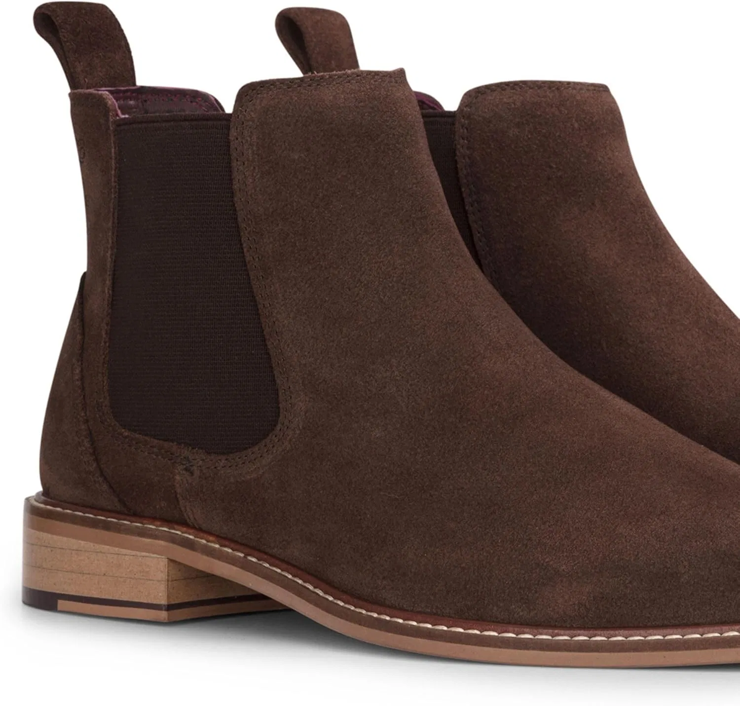 Мужские замшевые ботильоны-челси Infinity Leather из натуральной кожи, Brown — фото 3