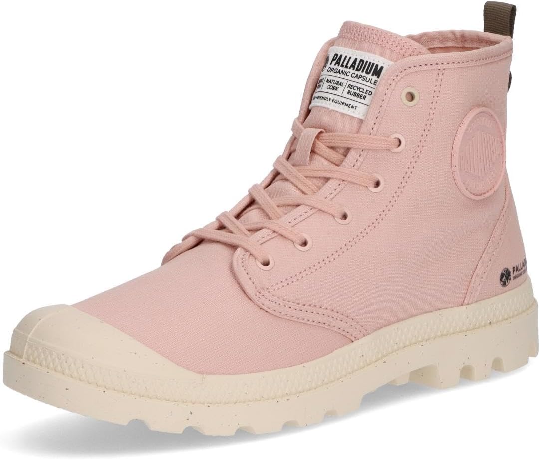 

Кроссовки Palladium Pampa Hi Zip Organic, унисекс, розовый