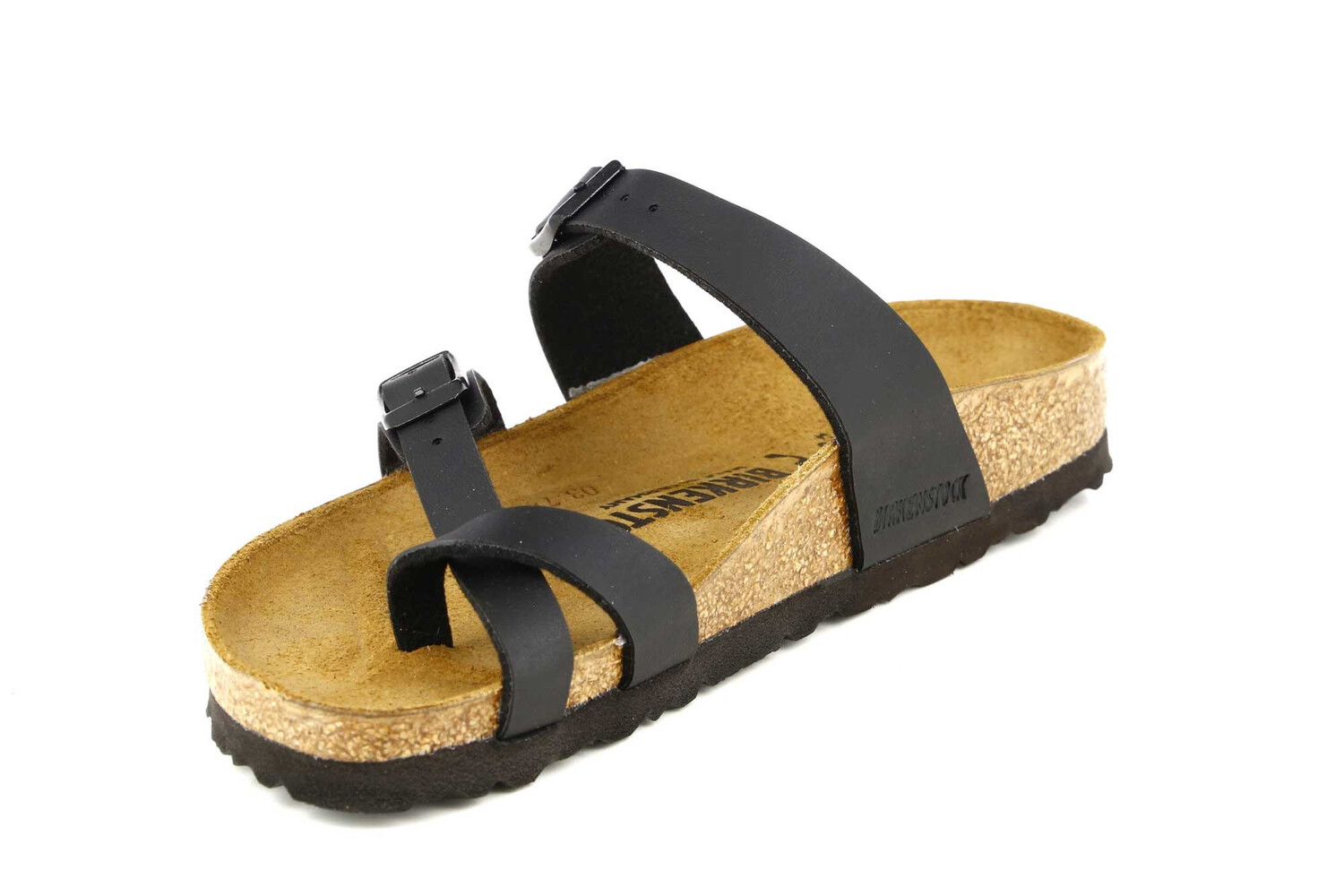 Сандалии Mayari bf на плоской подошве - узкие Birkenstock, черный — фото 4