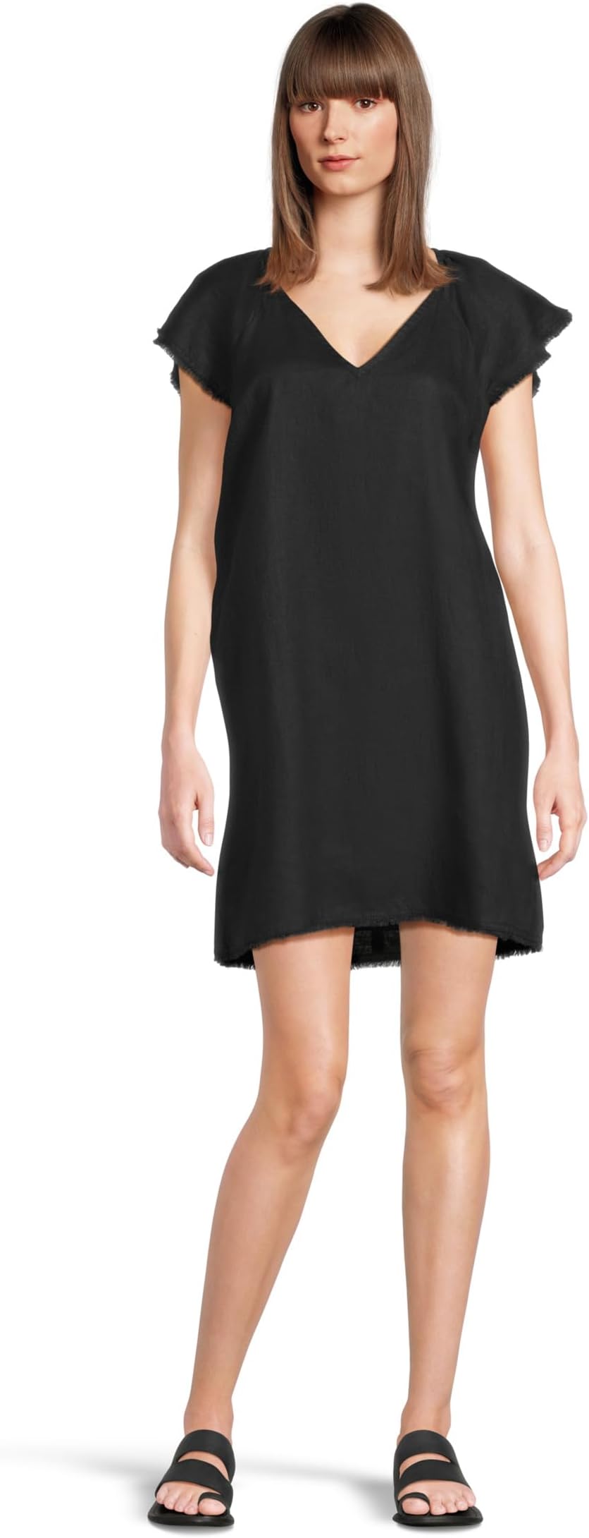 

Платье Tommy Bahama Two Palms Flutter Shift Dress, черный