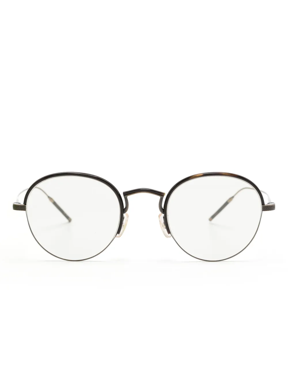 

Очки TK-6 в круглой оправе Oliver Peoples, золотистый