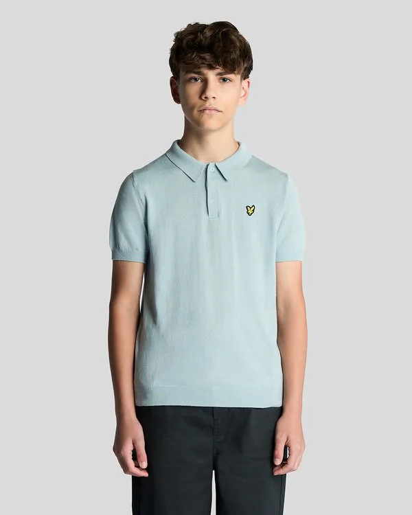 Рубашка-Поло унисекс Lyle & Scott, Opal Blue