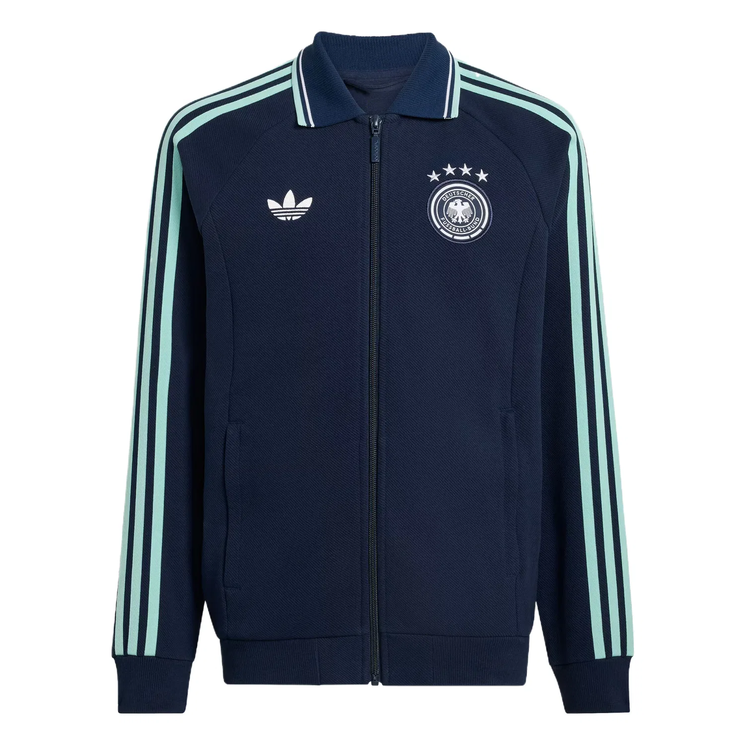 Детская куртка с отложным воротником Adidas Originals, College Navy