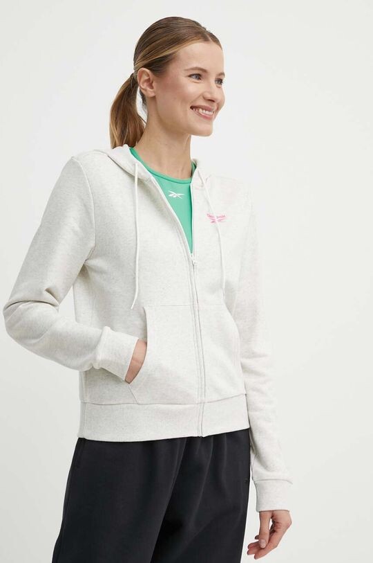 

Толстовка с капюшоном Reebok, бежевый