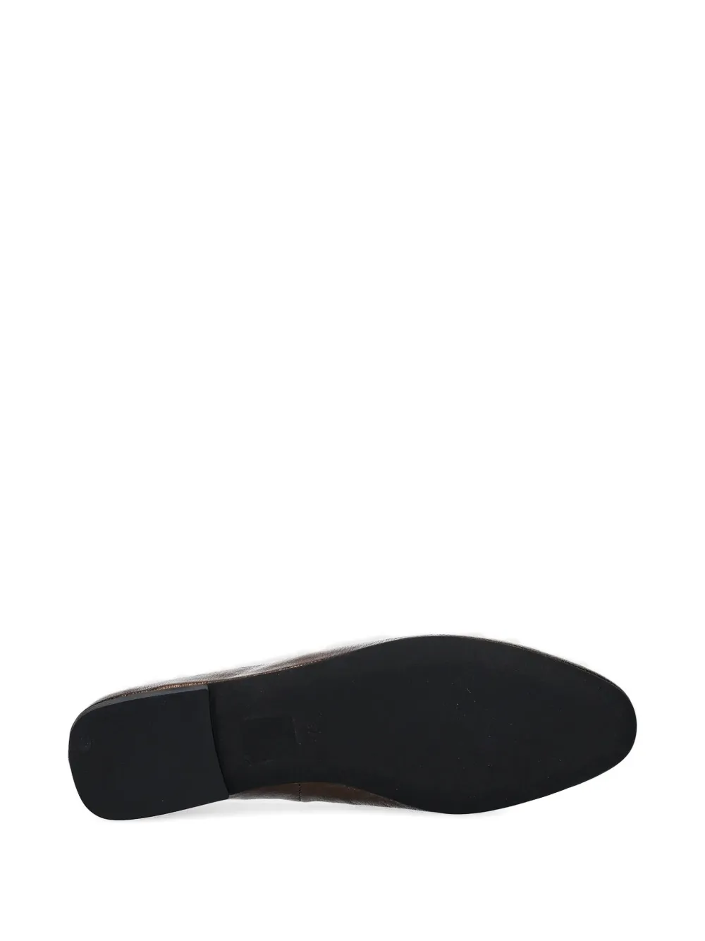 Балетки Fathom из металлизированной кожи Jeffrey Campbell, коричневый — фото 4
