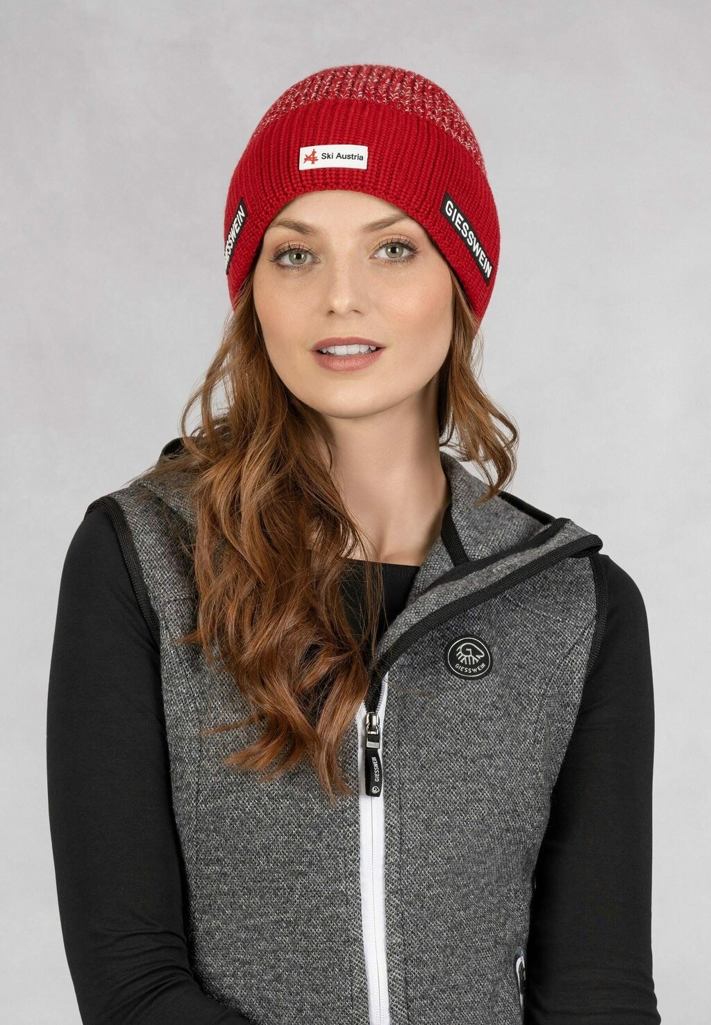

Шапка SKI AUSTRIA LAUBERHORN Giesswein, цвет rot