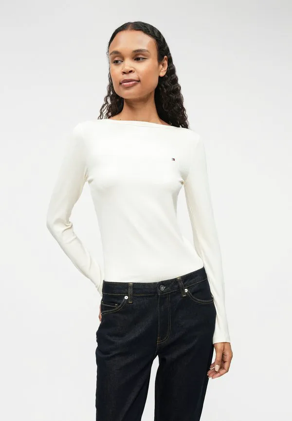 Джинсы средней посадки, узкие джинсы, облегающие джинсы Tommy Hilfiger, Dark-Blue Denim — фото 4