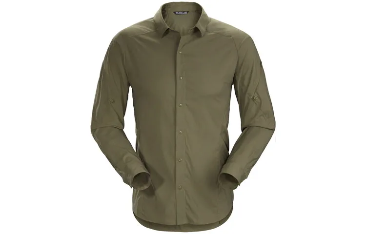 Motus Shirts мужская с лацканом Moderate Others Arcteryx, gazebo зеленый