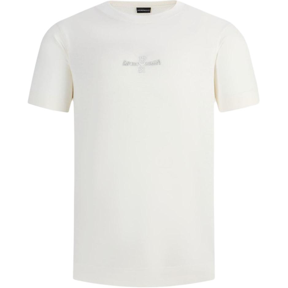 

EMPORIO ARMANI Футболка SS24 мужская бежевая, Бежевый, EMPORIO ARMANI Футболка SS24 мужская бежевая