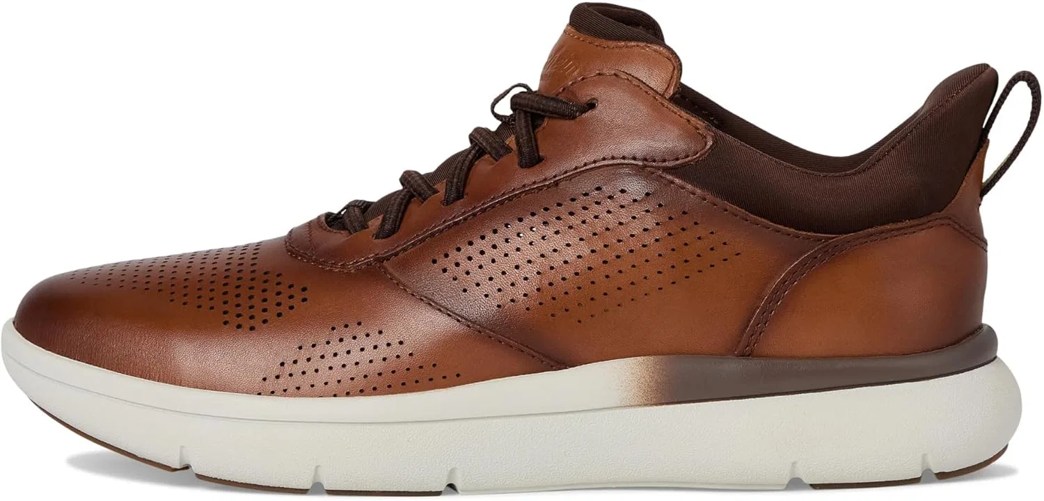Мужские кроссовки Florsheim Fleet Perf Toe на эластичной шнуровке, Cognac — фото 4