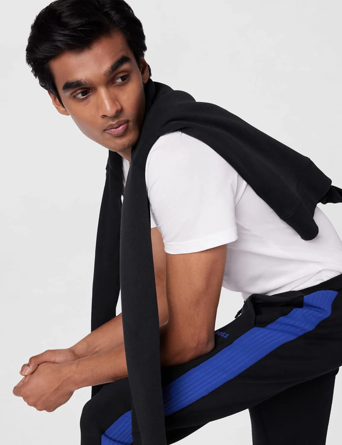 Спортивные брюки-джоггеры BOSS Men's Line Logo для мужчин — фото 2