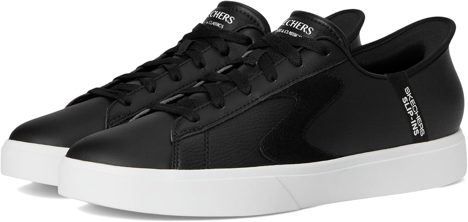 

Мужские слипоны Skechers Eden Lx - Strando Hands Free, белый/черный