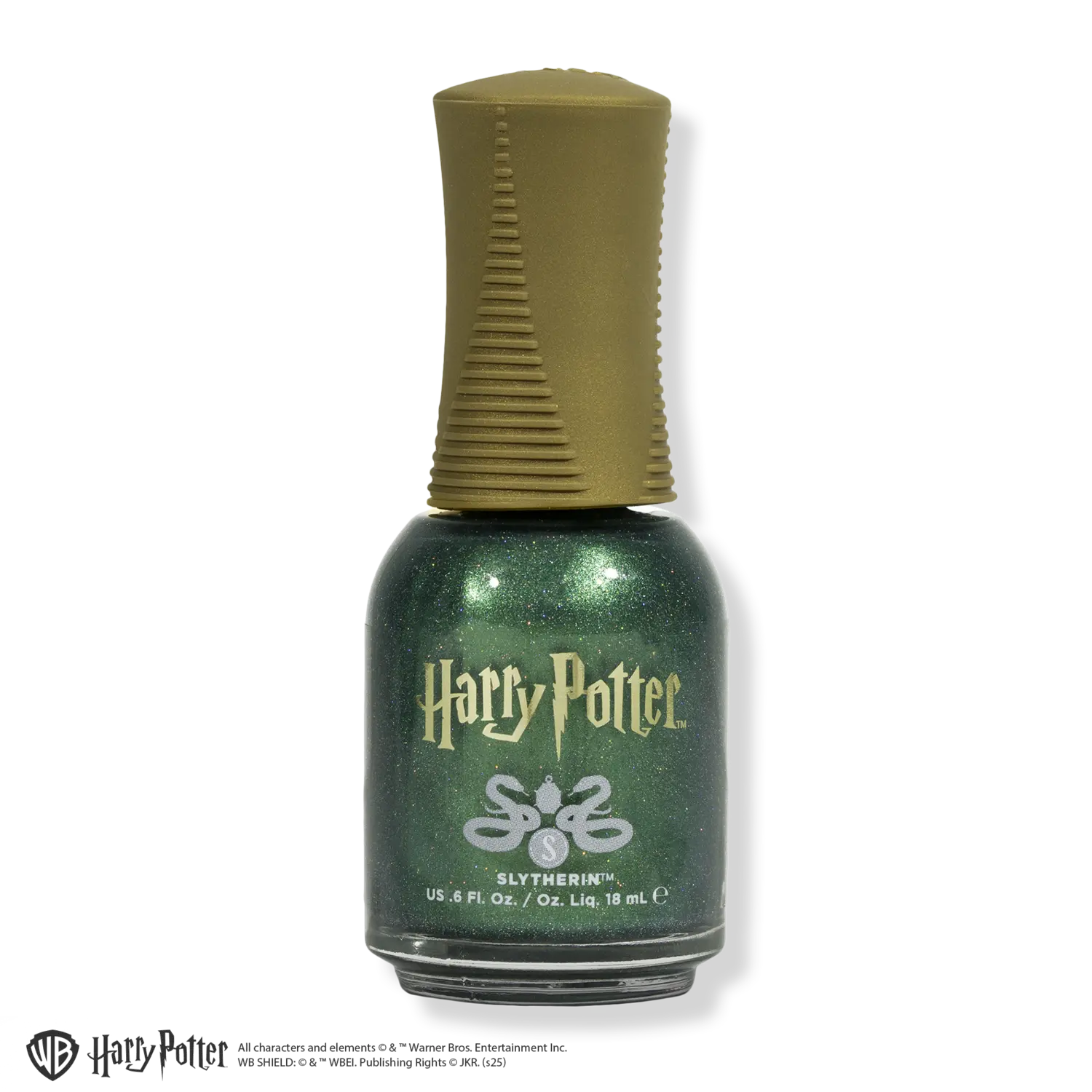 

Лак для ногтей Harry Potter Prisma Reflect Orly, Slytherin (emerald green with holographic shimmer)