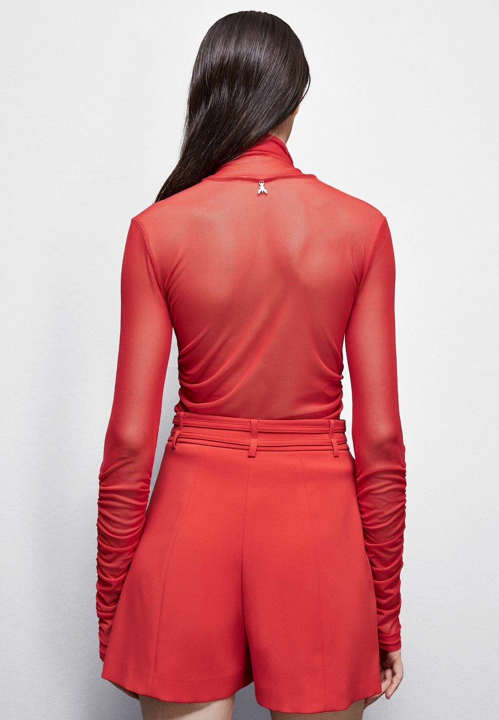 

Блуза SLIM FIT TURTLENECK Patrizia Pepe, красный