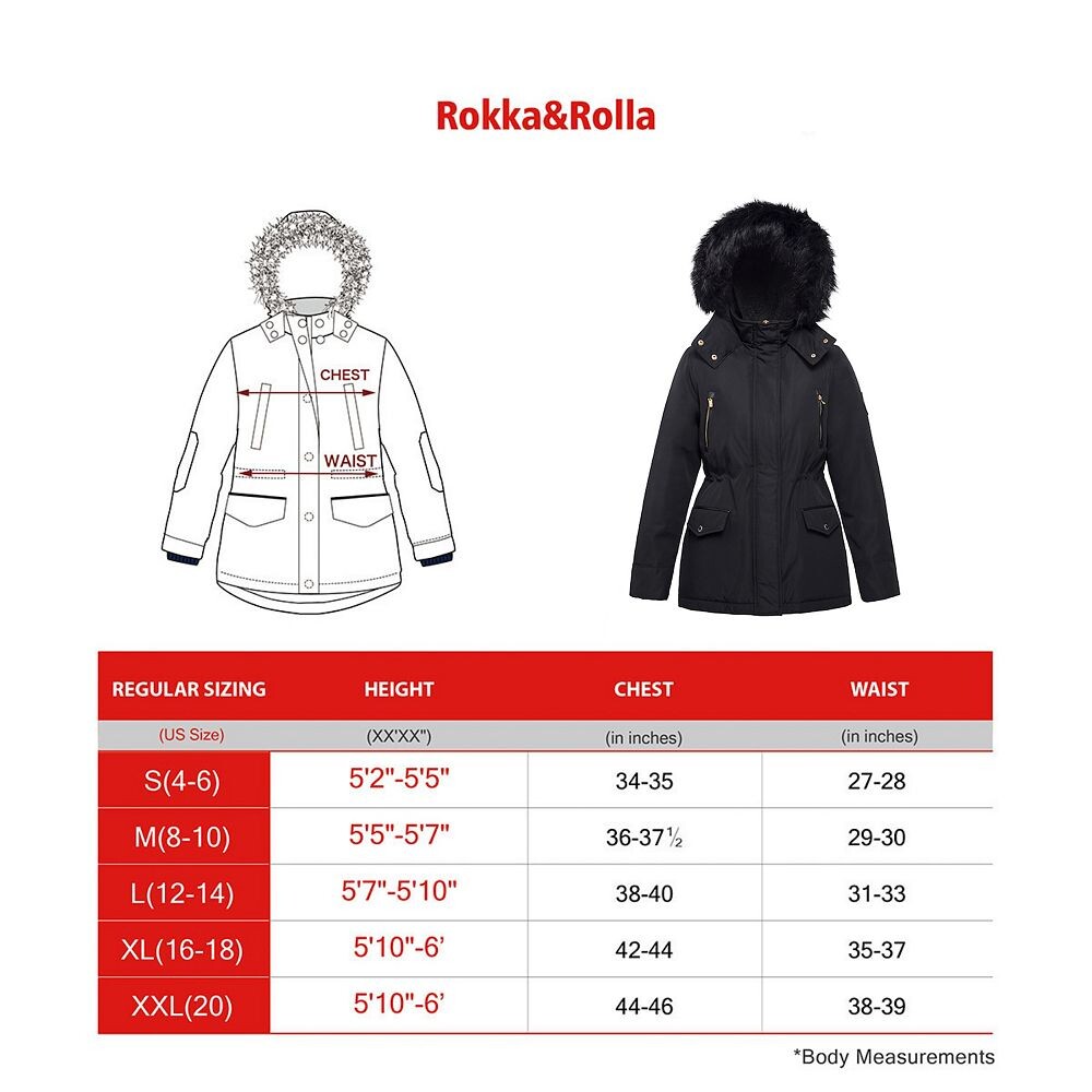 

Женская парка Rokka&Rolla со съемной отделкой, цвет Rifle Green