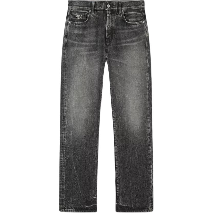 

VERSACE Джинсы мужские серые Moderate Straight Fit