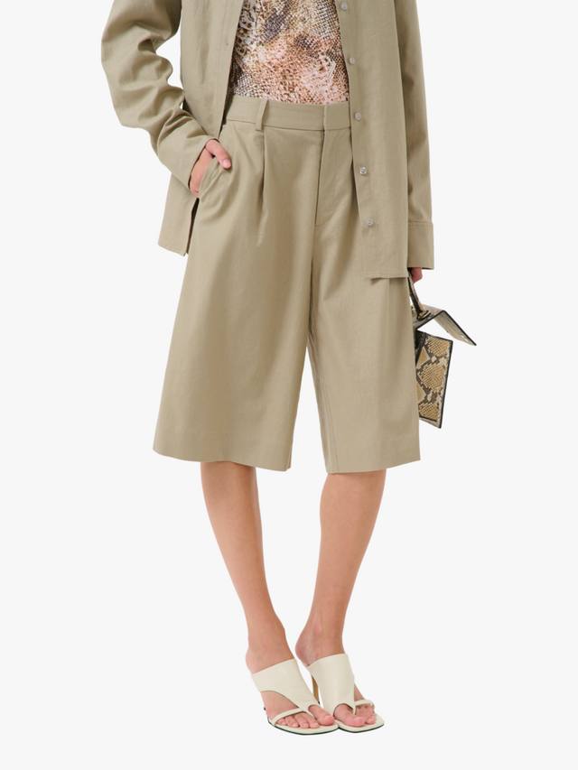 

Зауженные шорты Izza Gestuz, Beige Natural