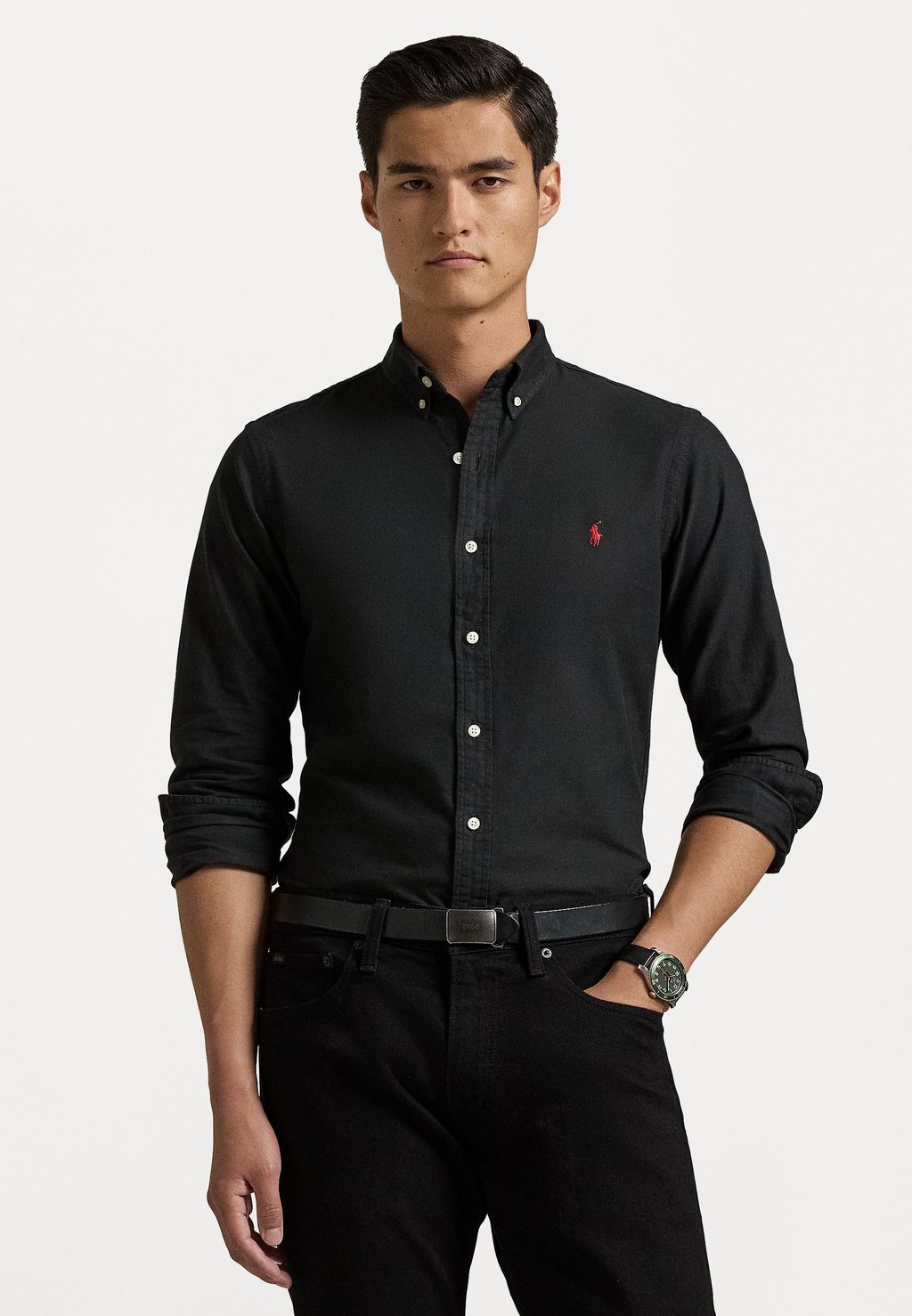 

Рубашка LONG SLEEVE SPORT SHIRT Polo Ralph Lauren, черный