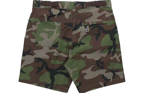 Шорты big pocket camouflage straight woven shorts green camouflage Nike, зеленый — фото 2