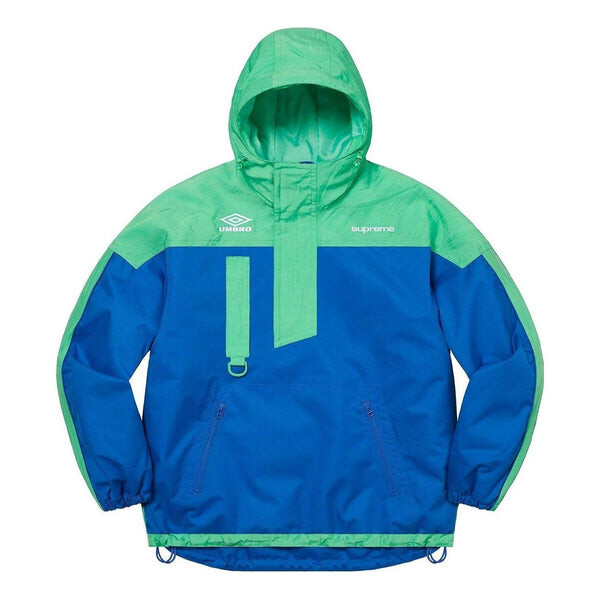 

Куртка x umbro hooded anorak 'blue green' Supreme, синий