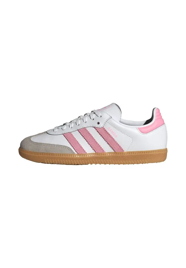Кроссовки samba унисекс Adidas Originals, Ftwr White/Light Pink/Gum