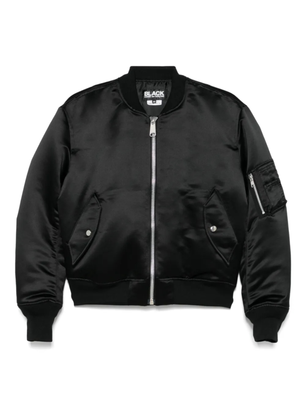 

Атласный бомбер Black Comme Des Garçons, черный