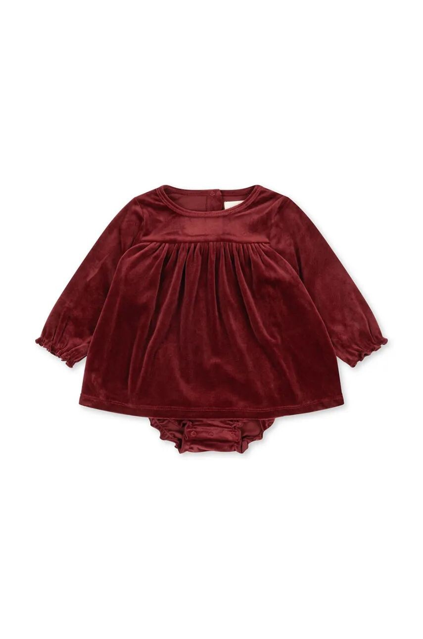 Платье Konges Sløjd для новорожденных JINGLE КОМБИНЕЗОН DRESS GRS, красный — фото 2