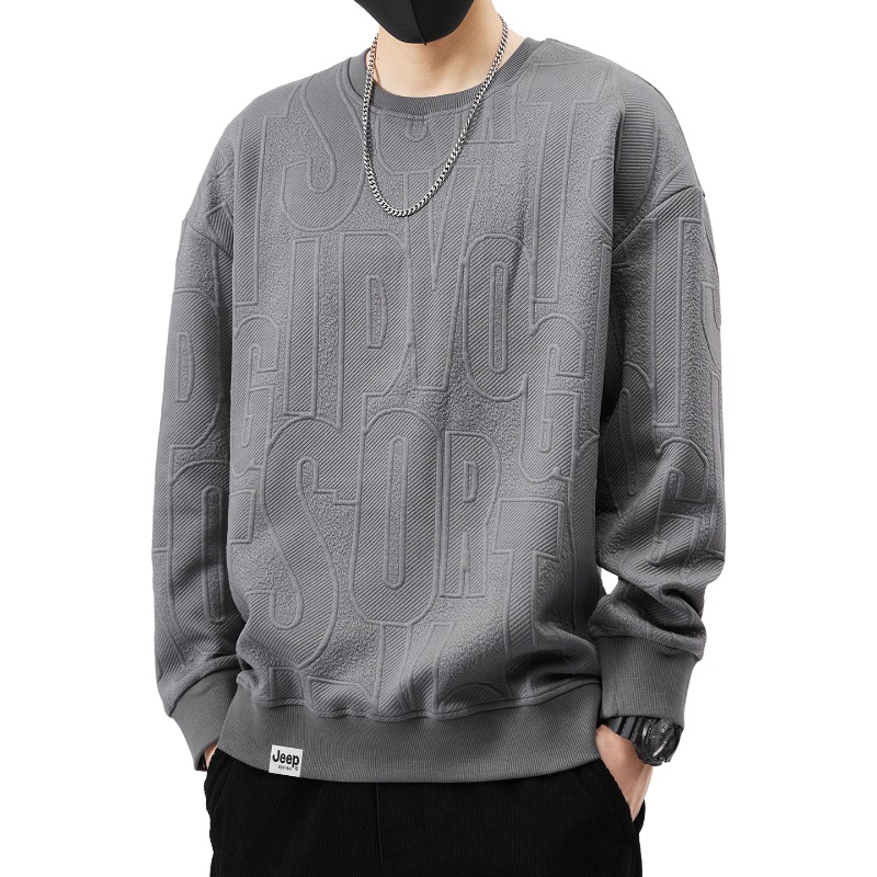 

Свитшот Leisure Collection Unisex Jeep, серый