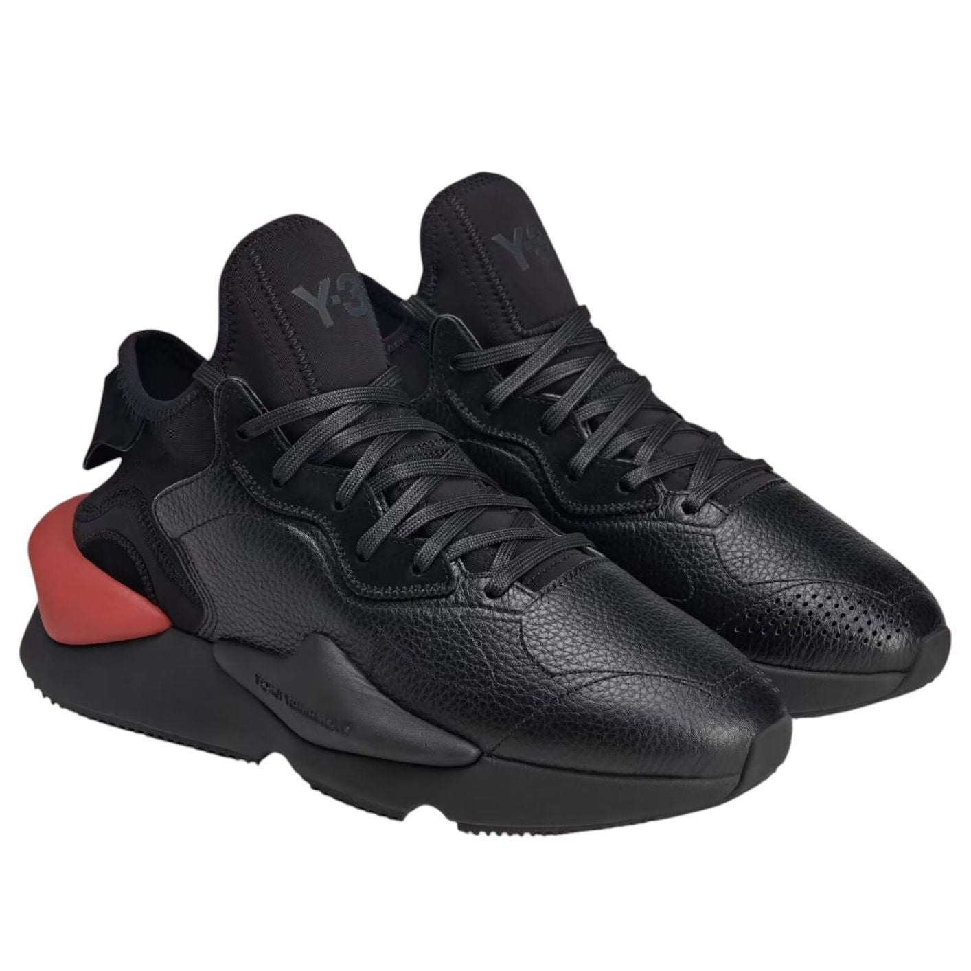 Кроссовки adidas Y-3 Kaiwa 'Black Tribe Orange' — фото 2