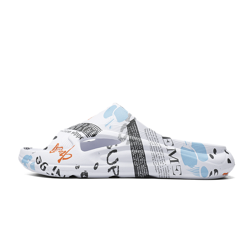 

FCMM Слайдеры мужские черно-бело-хаки белые, цвет White