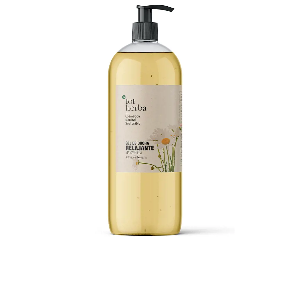 

Гель для душа Gel de ducha relajante manzanilla Tot Herba, 1000 мл.