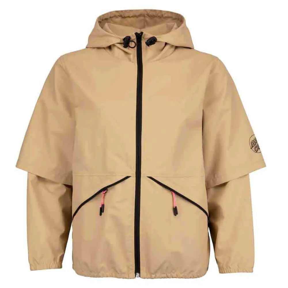 

Куртка Santa Cruz Hike rain, бежевый