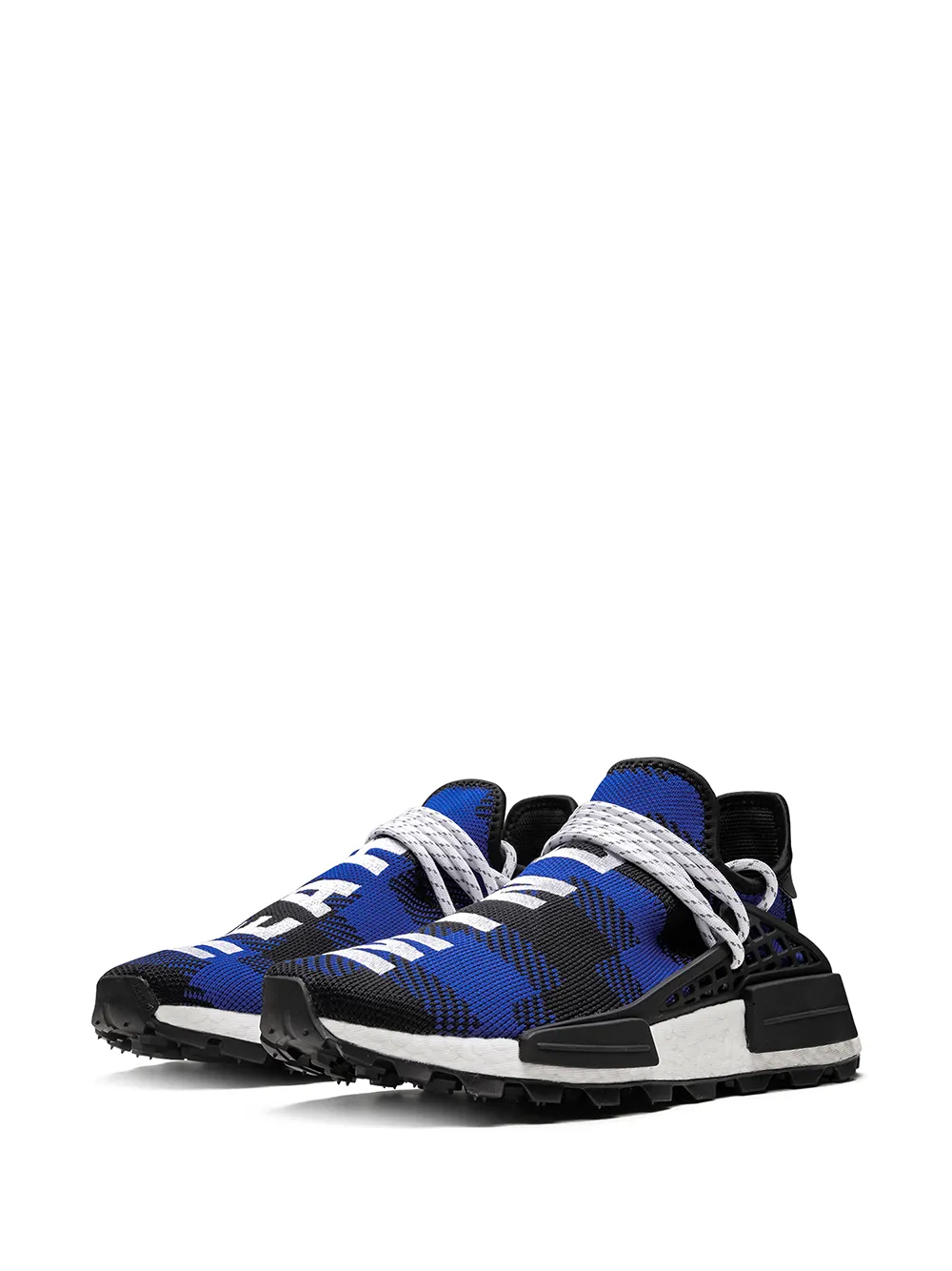Кроссовки NMD Hu Pharrell x BBC adidas, синий — фото 2