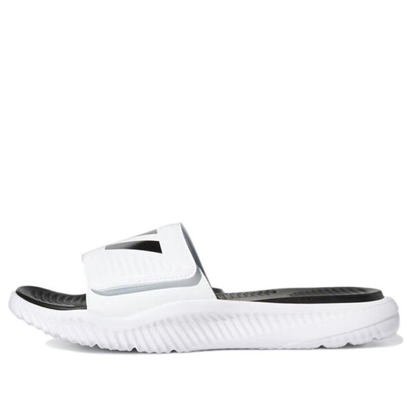 

Кроссовки alphabounce slide 'white' Adidas, белый