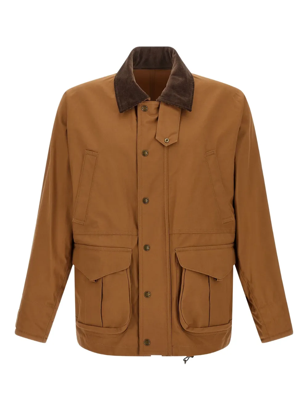 

Куртка с вельветовым воротником и вставками в клетку (коллаборация с Filson) JUNYA WATANABE, коричневый
