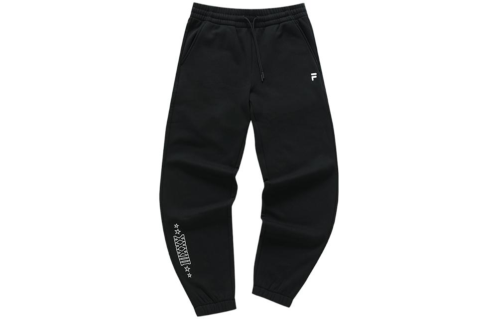 

UNIFORM Вязаные спортивные брюки Мужские Jet Black FILA FUSION
