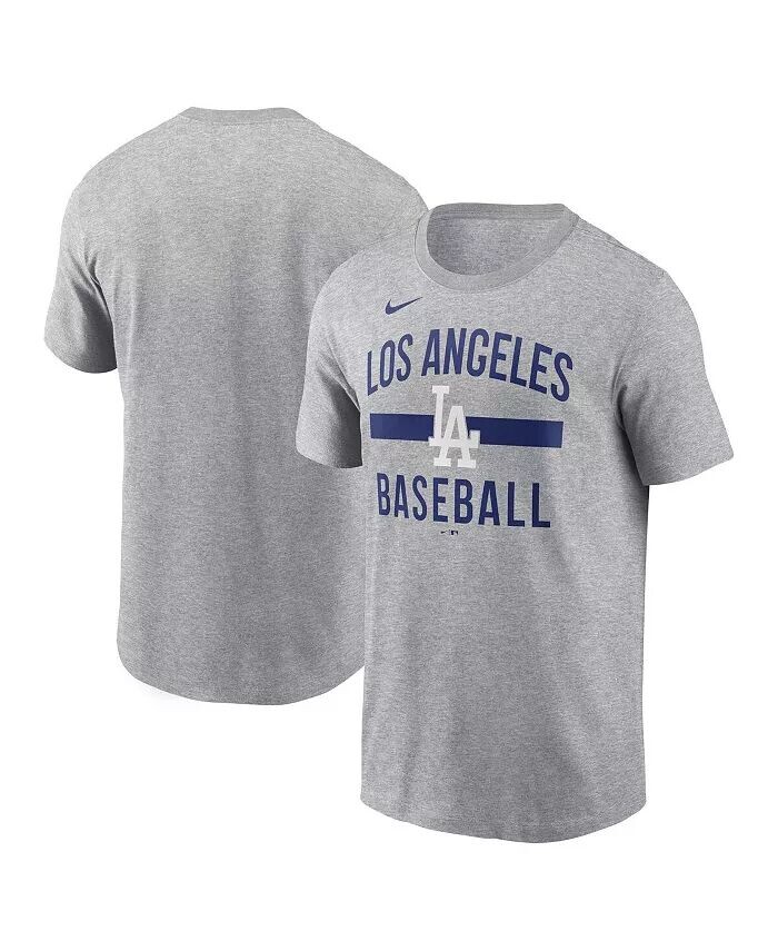 

Футболка мужская Heather Grey Los Angeles Dodgers Arched Nike