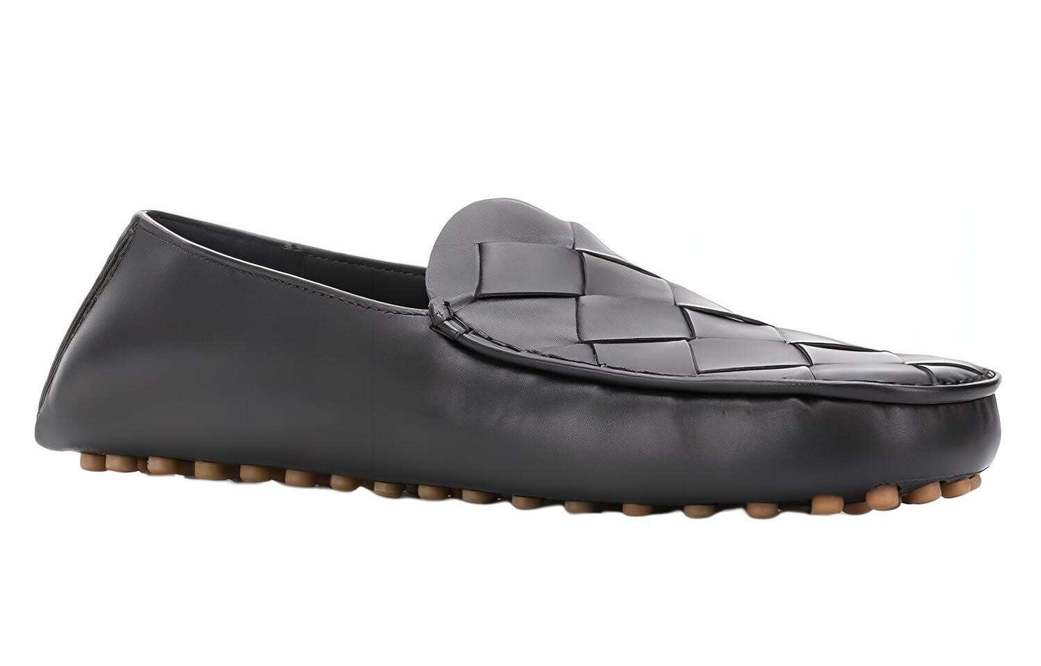Мужские мокасины Bottega Veneta, черный — фото 3